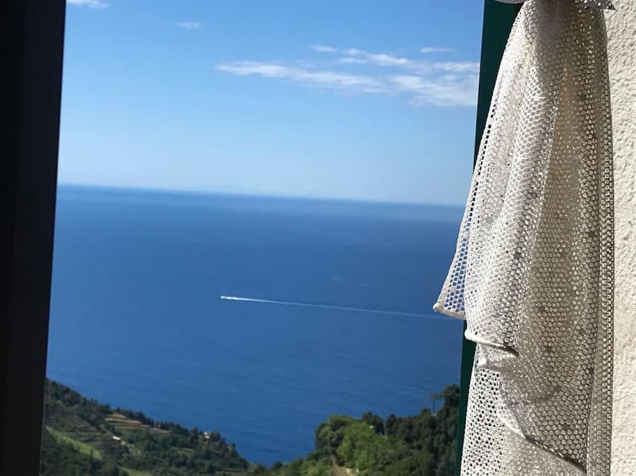 La Finestra Sul Mare A Drignana Villa Vernazza Ngoại thất bức ảnh